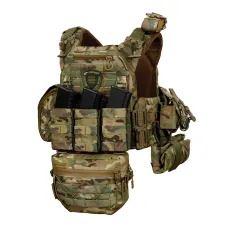 Warmor Gen.3 Pro Max Plate Carrier, Quick-Release System, 7 Pouches, Multicam