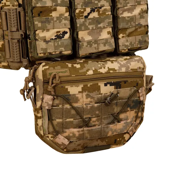 Warmor Gen.3 Pro Max Plate Carrier — Quick-Release System, 7 Pouches, Pixel MM14