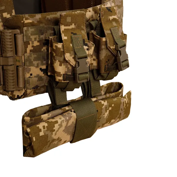 Warmor Gen.3 Pro Max Plate Carrier — Quick-Release System, 7 Pouches, Pixel MM14