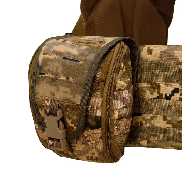 Warmor Gen.3 Pro Max Plate Carrier — Quick-Release System, 7 Pouches, Pixel MM14