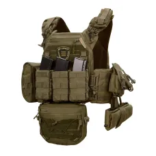 Warmor Gen.3 Pro Max Plate Carrier — Quick-Release System, 7 Pouches, Olive
