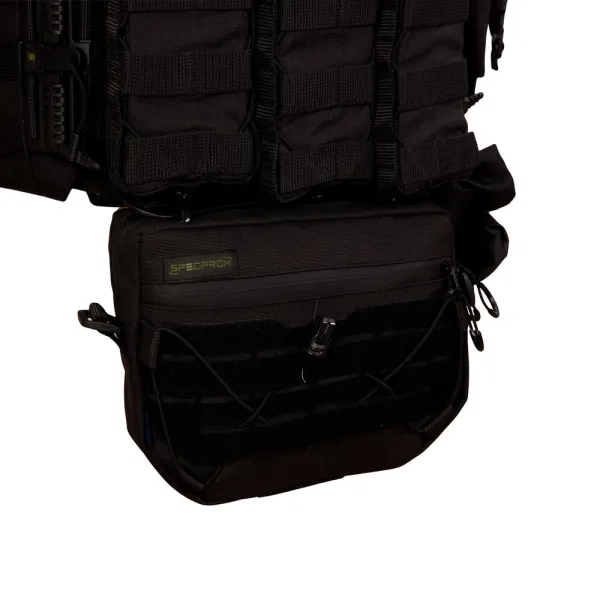 Warmor Gen.3 Pro Max Plate Carrier — Quick-Release, 7 Pouches, Black
