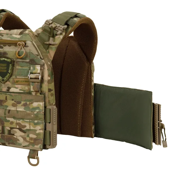 Warmor Gen.3 Pro Multicam Plate Carrier — Quick-Release, 3 Pouches