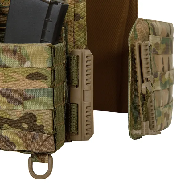 Warmor Gen.3 Pro Multicam Plate Carrier — Quick-Release, 3 Pouches