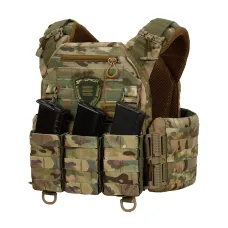 Warmor Gen.3 Pro Multicam Plate Carrier — Quick-Release, 3 Pouches