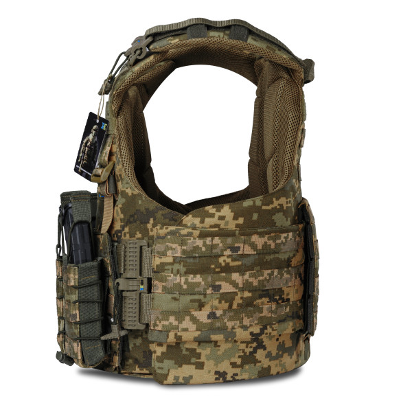 Warmor Gen.4 Pixel Plate Carrier, 4 Pouches