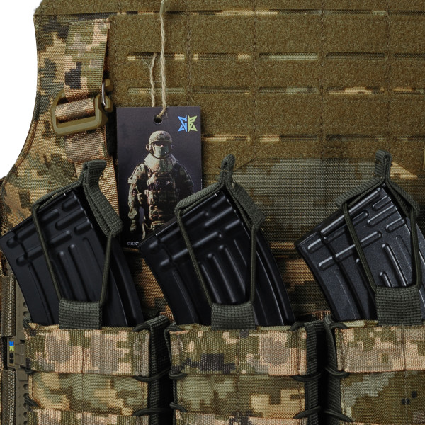 Warmor Gen.4 Pixel Plate Carrier, 4 Pouches