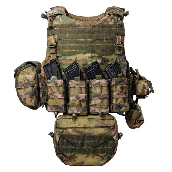 Warmor Gen.4 Max Plate Carrier, Multicam, 9 Pouches