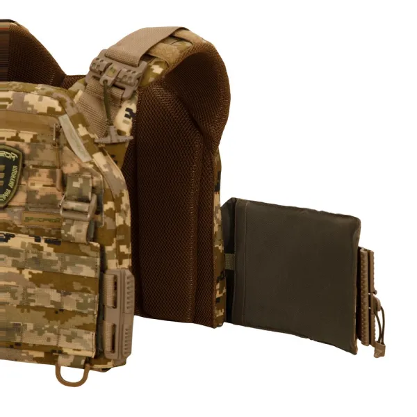 Warmor Gen.3 Pro Plate Carrier Pixel MM14, Quick-Release System, 3 Pouches