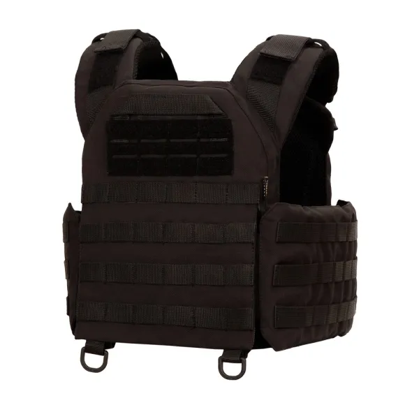 Warmor Gen.3 Pro Plate Carrier, Black — Quick-Release System, 3 Pouches
