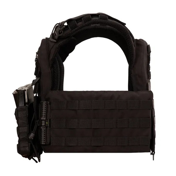 Warmor Gen.3 Pro Plate Carrier, Black — Quick-Release System, 3 Pouches