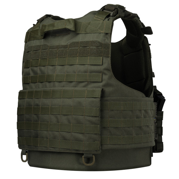 Warmor Gen.4 Plate Carrier, 4 Pouches, Olive