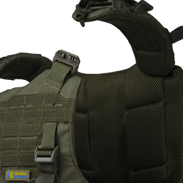 Warmor Gen.4 Plate Carrier, 4 Pouches, Olive