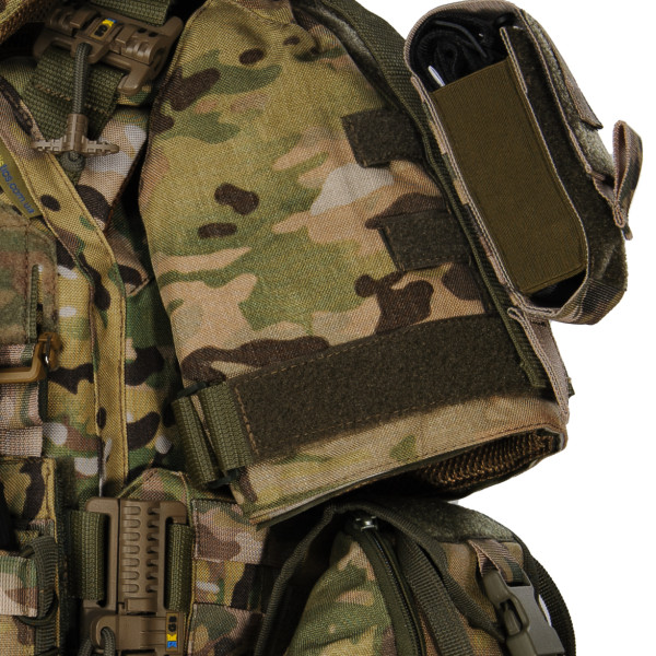 Warmor Gen.3 FL MAX Women's Plate Carrier – Full Pouch Set, Neck & Shoulder Protection, DSTU Class 1, Multicam