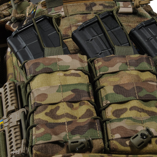 Warmor Gen.3 FL MAX Women's Plate Carrier – Full Pouch Set, Neck & Shoulder Protection, DSTU Class 1, Multicam