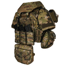 Warmor Gen.3 FL MAX Women's Plate Carrier – Full Pouch Set, Neck & Shoulder Protection, DSTU Class 1, Multicam