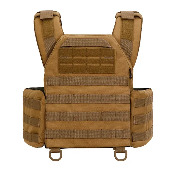 Warmor Gen 3 Pro Plate Carrier, Coyote — Quick‑Release System, 3 Pouches