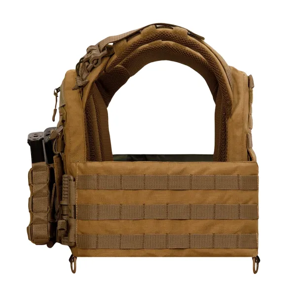 Warmor Gen 3 Pro Plate Carrier, Coyote — Quick‑Release System, 3 Pouches