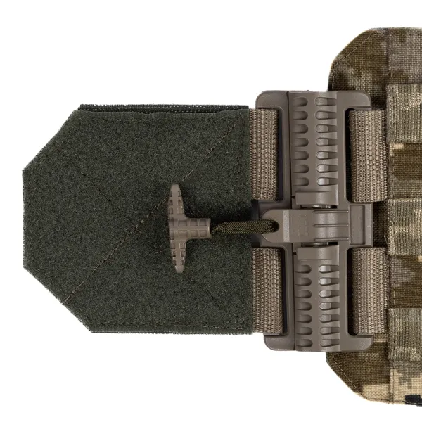 Pixel camo cummerbunds with pockets and quick-release, size M (15×20 cm) — set of 2