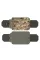Pixel camo cummerbunds with pockets and quick-release, size M (15×20 cm) — set of 2