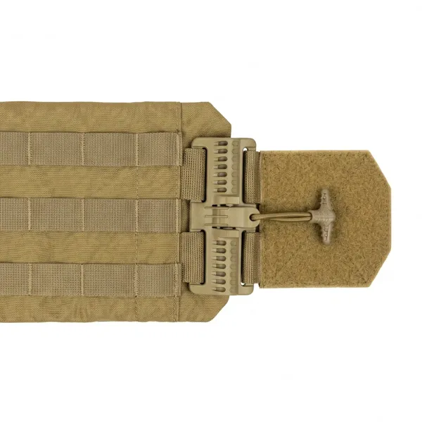 Coyote Cummerbunds with Pockets & Quick-Release — Size M (15x20 cm), Set of 2