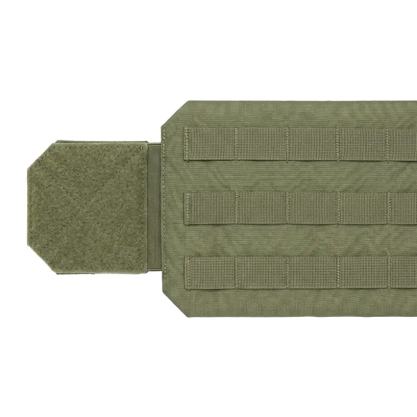 Cummerbunds with Pockets and Quick-Release, Size L (15×30 cm), Olive — Set of 2