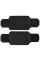 Set of 2 Quick-Release Cummerbunds with Pockets, XL (15×35 cm), Black