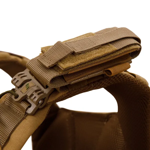 Warmor Gen.3 Pro Max XL Plate Carrier — Coyote, Quick-Release, 7 Pouches (Large)