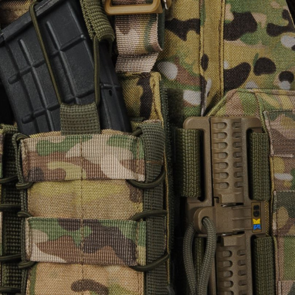 Warmor Gen.3 FL Women's Plate Carrier, Multicam — AK Mag Pouches, Quick Side & Top Release, No Plates