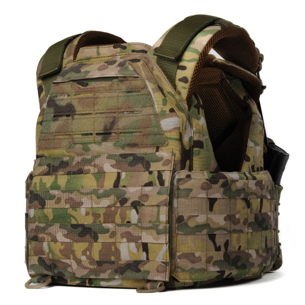 Warmor Gen.3 FL Women's Plate Carrier, Multicam — AK Mag Pouches, Quick Side & Top Release, No Plates