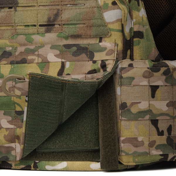 Warmor Gen.3 FL Women's Plate Carrier, Multicam — AK Mag Pouches, Quick Side & Top Release, No Plates