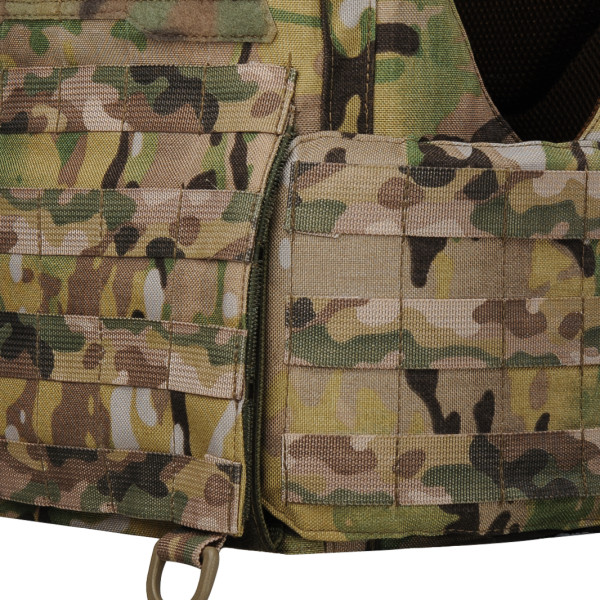 Warmor Gen.3 FL MAX Women's Plate Carrier — Max Pouches, Quick Side & Top Release (No Plates), Multicam