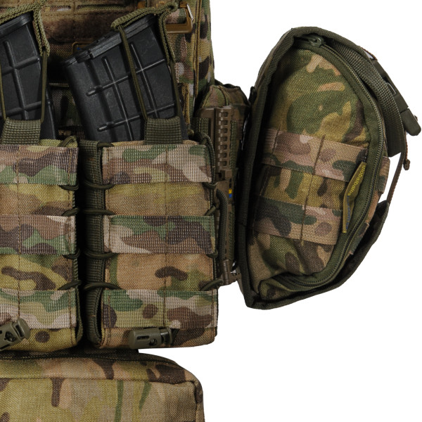 Warmor Gen.3 FL MAX Women's Plate Carrier — Max Pouches, Quick Side & Top Release (No Plates), Multicam