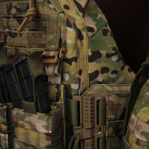Warmor Gen.3 FL MAX Women's Plate Carrier — Max Pouches, Quick Side & Top Release (No Plates), Multicam