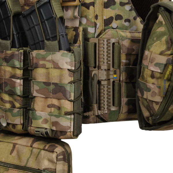 Warmor Gen.3 FL MAX Women's Plate Carrier — Max Pouches, Quick Side & Top Release (No Plates), Multicam