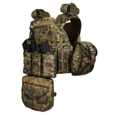 Warmor Gen.3 FL MAX Women's Plate Carrier — Max Pouches, Quick Side & Top Release (No Plates), Multicam