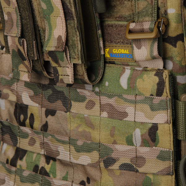 Warmor Gen.3 FL MAX Women's Plate Carrier — Max Pouches, DSTU Class 1 Neck Protection, Multicam