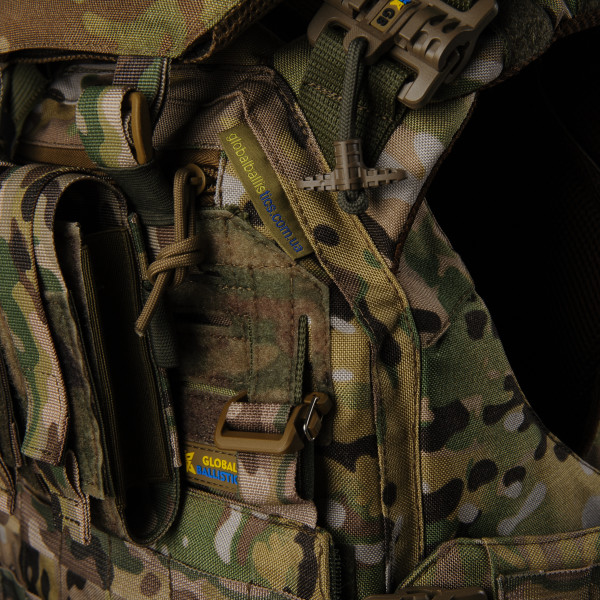 Warmor Gen.3 FL MAX Women's Plate Carrier — Max Pouches, DSTU Class 1 Neck Protection, Multicam