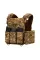 Warmor Gen.3 Plate Carrier, Pixel MM14 Camo, Quick-Release, 3 Pouches, Large
