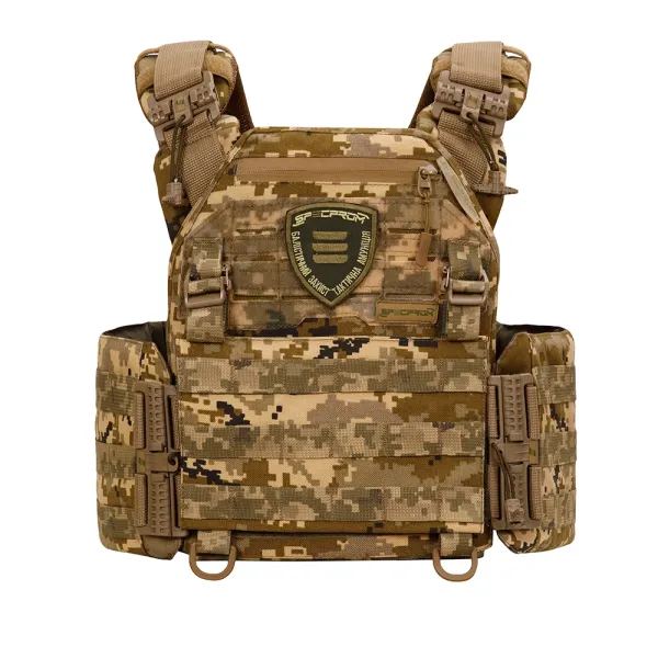 Warmor Gen.3 Pro Plate Carrier with Quick-Release System — Pixel Camo