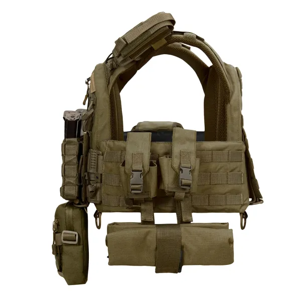 Warmor Gen.3 Pro Max XL Plate Carrier — Olive, Quick-Release, 7 Pouches (Large)