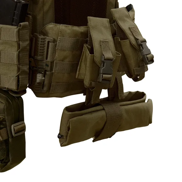 Warmor Gen.3 Pro Max XL Plate Carrier — Olive, Quick-Release, 7 Pouches (Large)