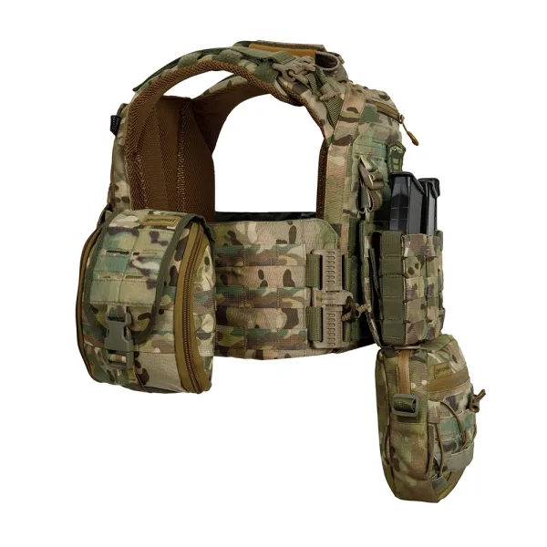 Warmor Gen.3 Pro Max XL Plate Carrier, Multicam, Quick-Release, 7 Pouches (Large)