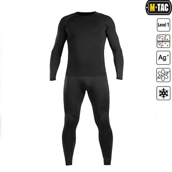 M-Tac ThermoLine Thermal Underwear Black