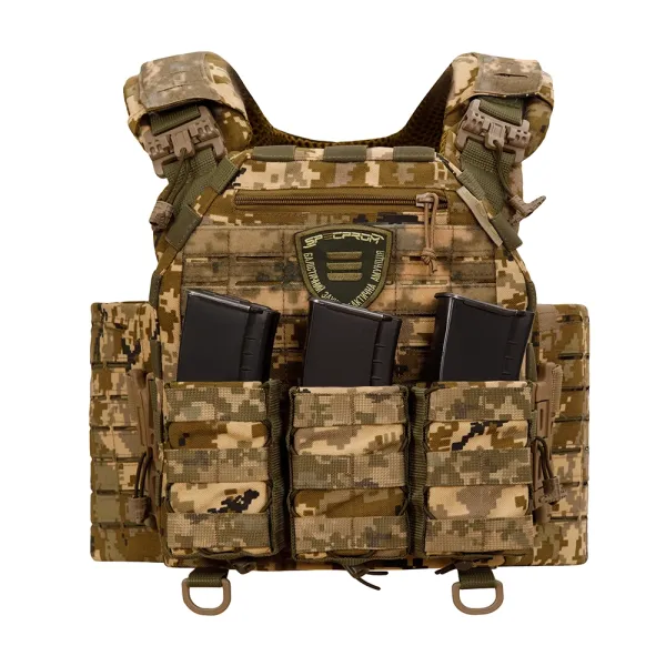 SPECPROM WARMOR Gen.5 V2 Plate Carrier, Pixel Camo