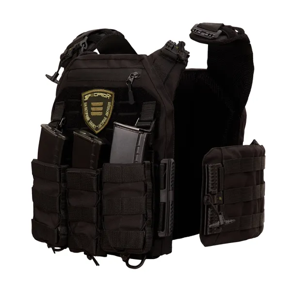 Warmor Gen.3 Pro Plate Carrier with Quick-Release System, Black
