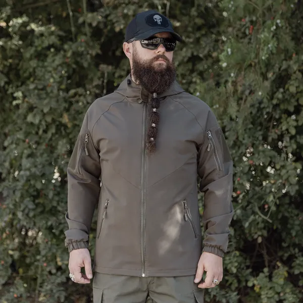 F-Lex Cloud-Tac Khaki Windbreaker