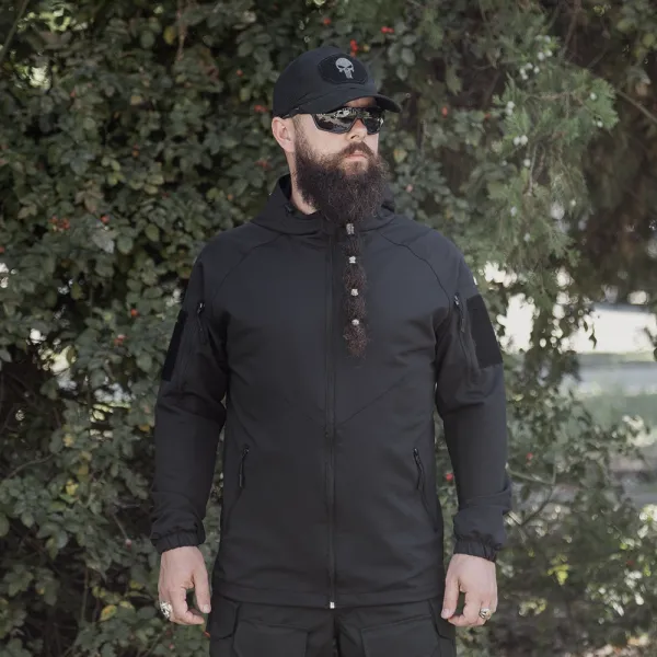 F-Lex Cloud-Tac Windbreaker, Black