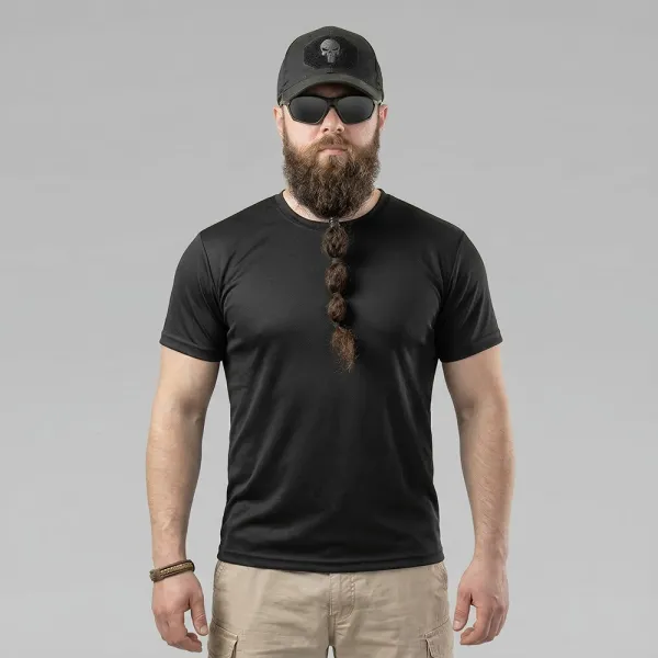 SPECPROM Tactical Coolmax T-Shirt, Black