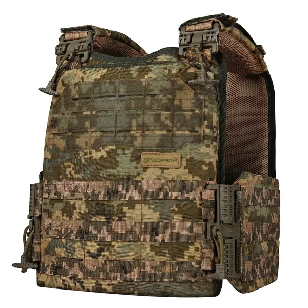 SPECPROM Ares Gen.2 Plate Carrier — Pixel Camo